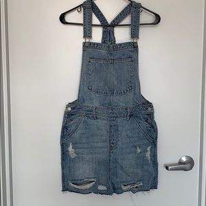 H&M Denim overall skirt
